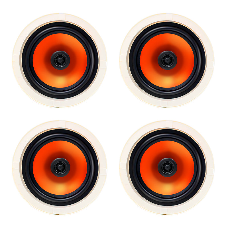 Herdio 6.5" In-Ceiling Bluetooth Speakers 600 Watts for Powerful Audio Performance