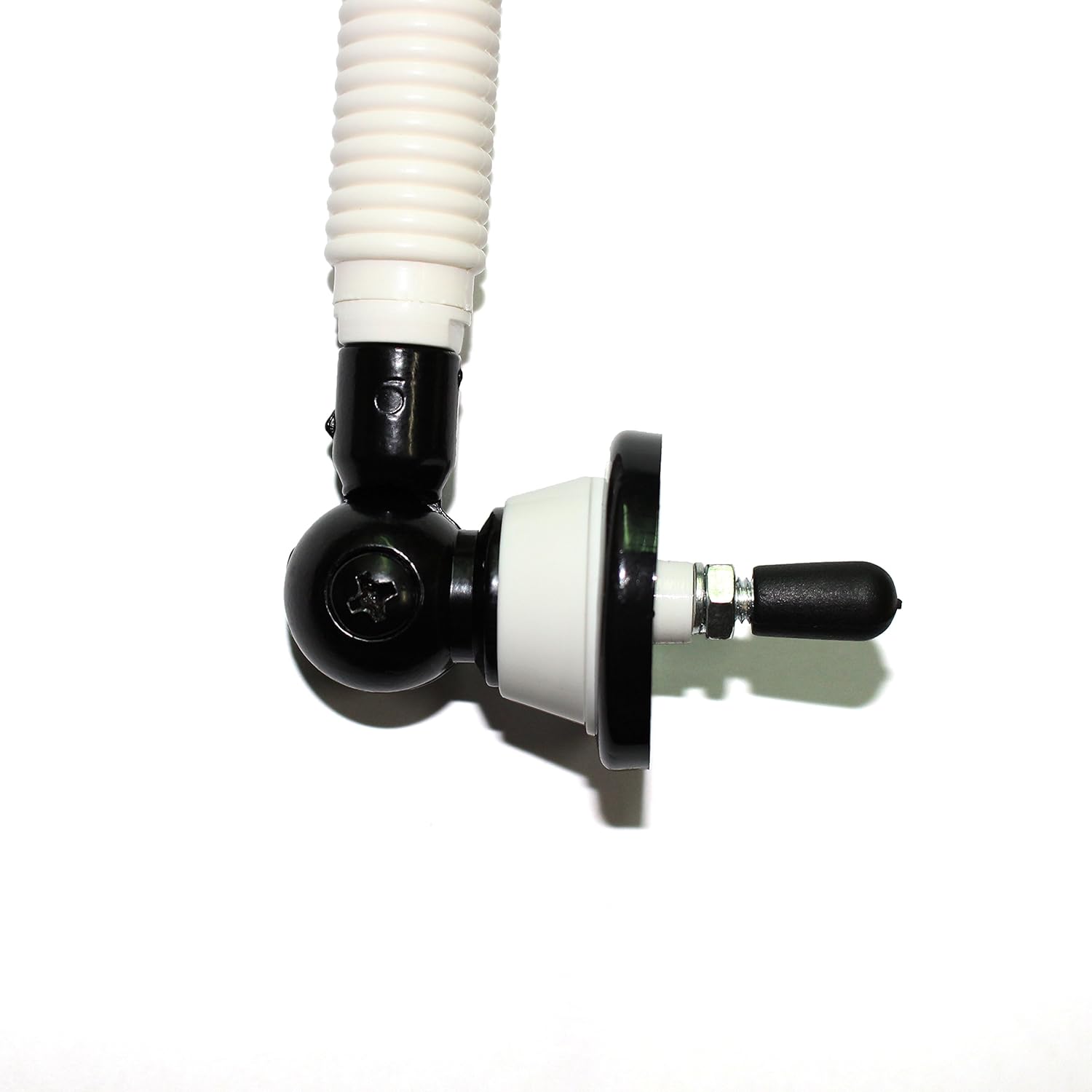 Herdio Waterproof Marine Antenna Rubber Duck Dipole Flexible Mast FM AM Antenna for Boat Radio Car ATV UTV RZR SPA