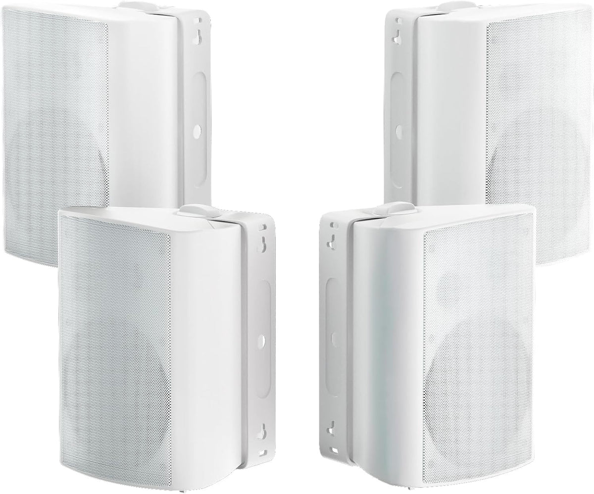 Herdio Bluetooth Outdoor Speakers Wireless Waterproof | 4" 5.25" 6.5" 200W-800W Wall Mount Patio Speakers