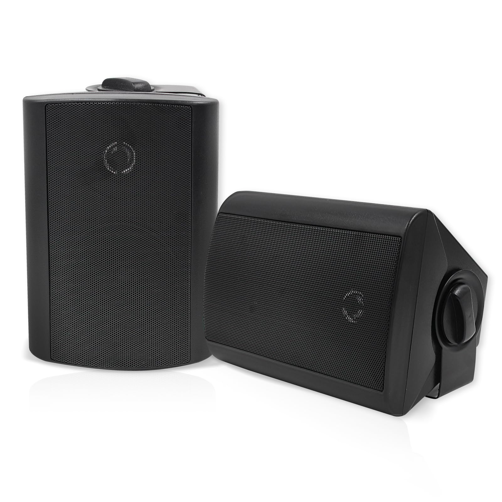 Herdio 4" Outdoor Speakers 200 Watts 2-Way High Power, Durable, Weatherproof Sound