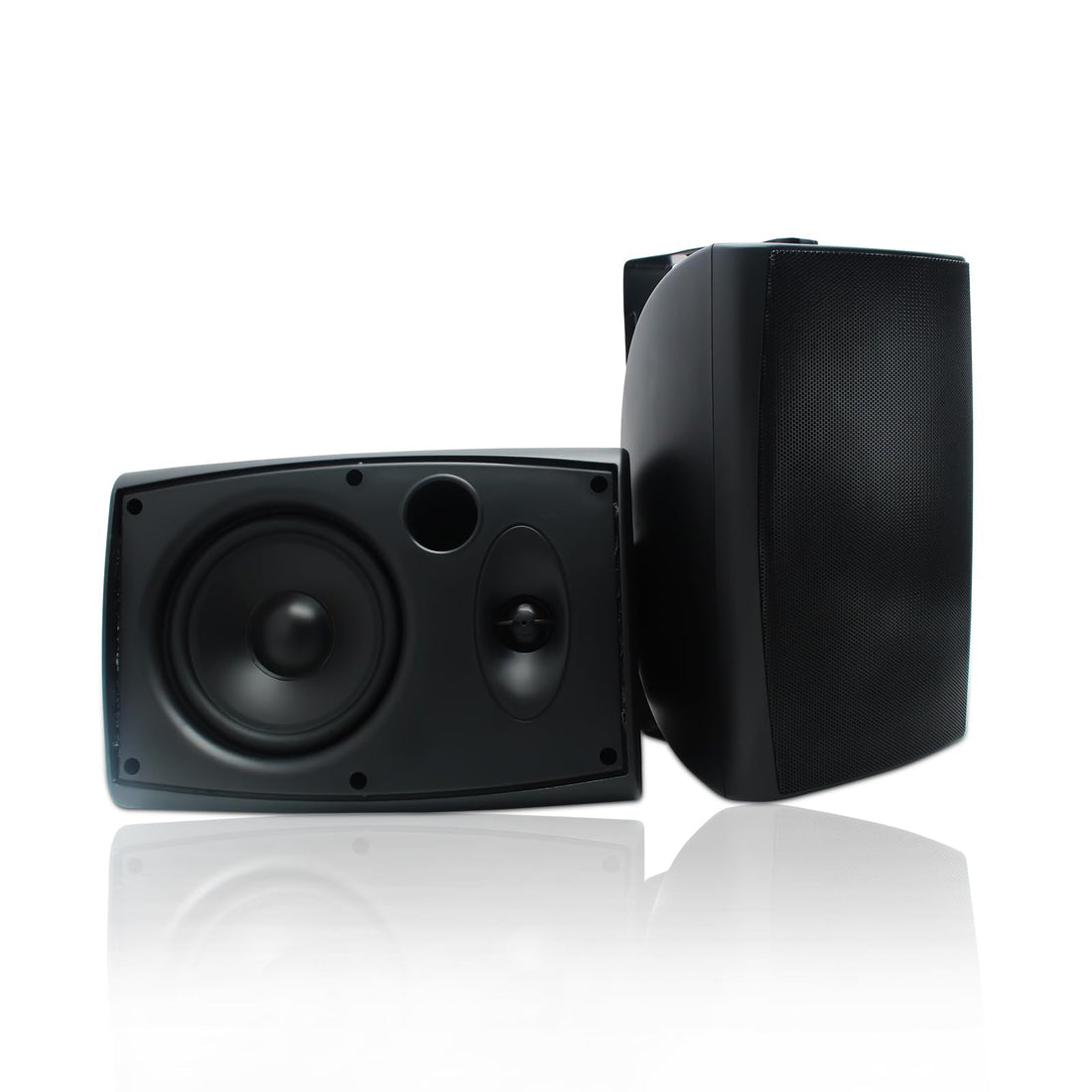 Herdio 6.5 inch outdoor Bluetooth speakers 400W waterproof wall mount speakers pair