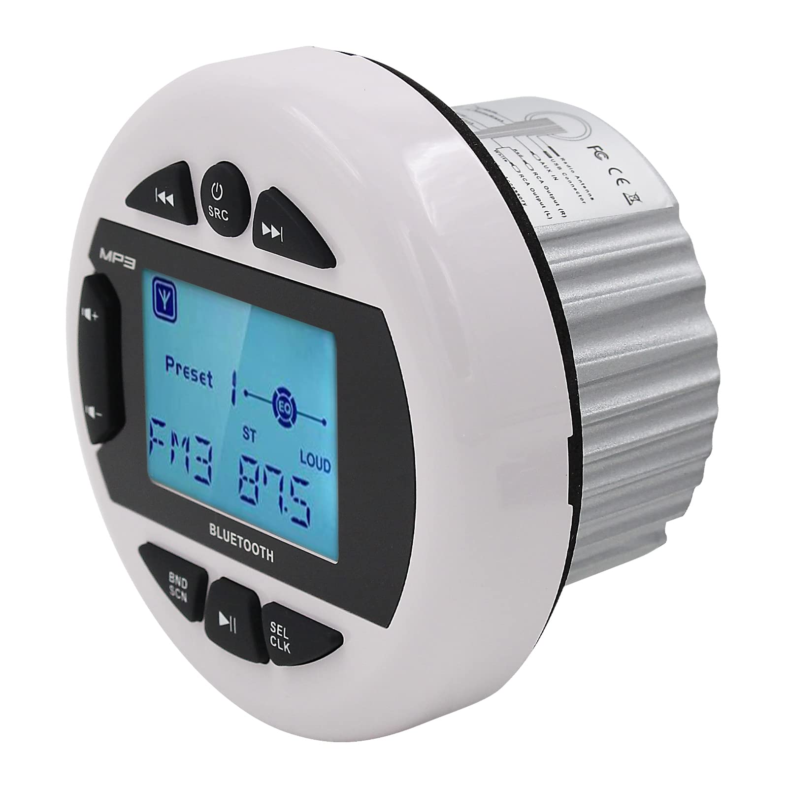 Bluetooth Marine Radio Receiver Waterproof -4x40W HMR-230