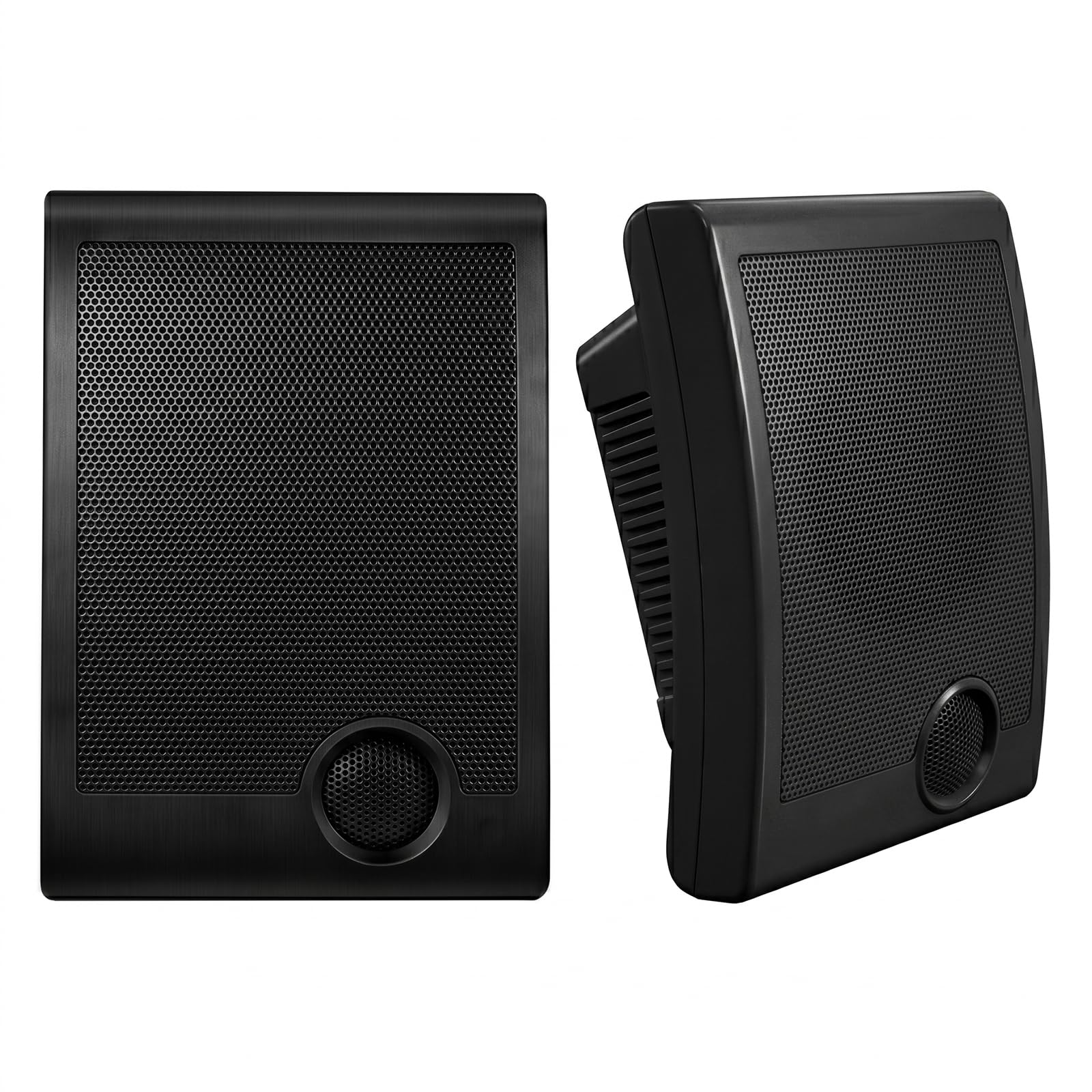 Herdio 6-inch 240W wall-mount PA speakers black