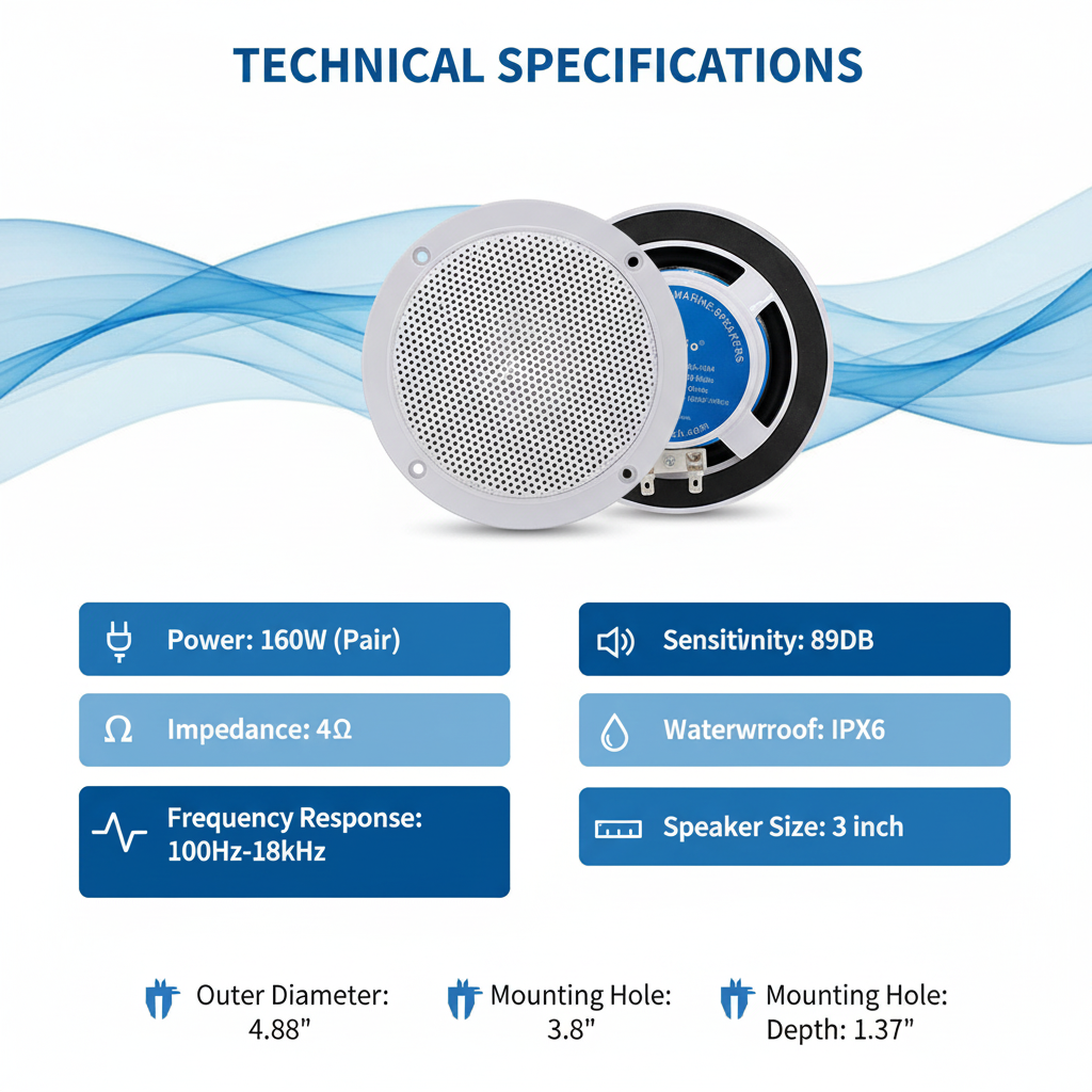 Herdio船用音箱技术规格参数