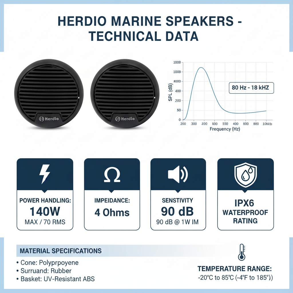 Herdio喇叭技术规格参数