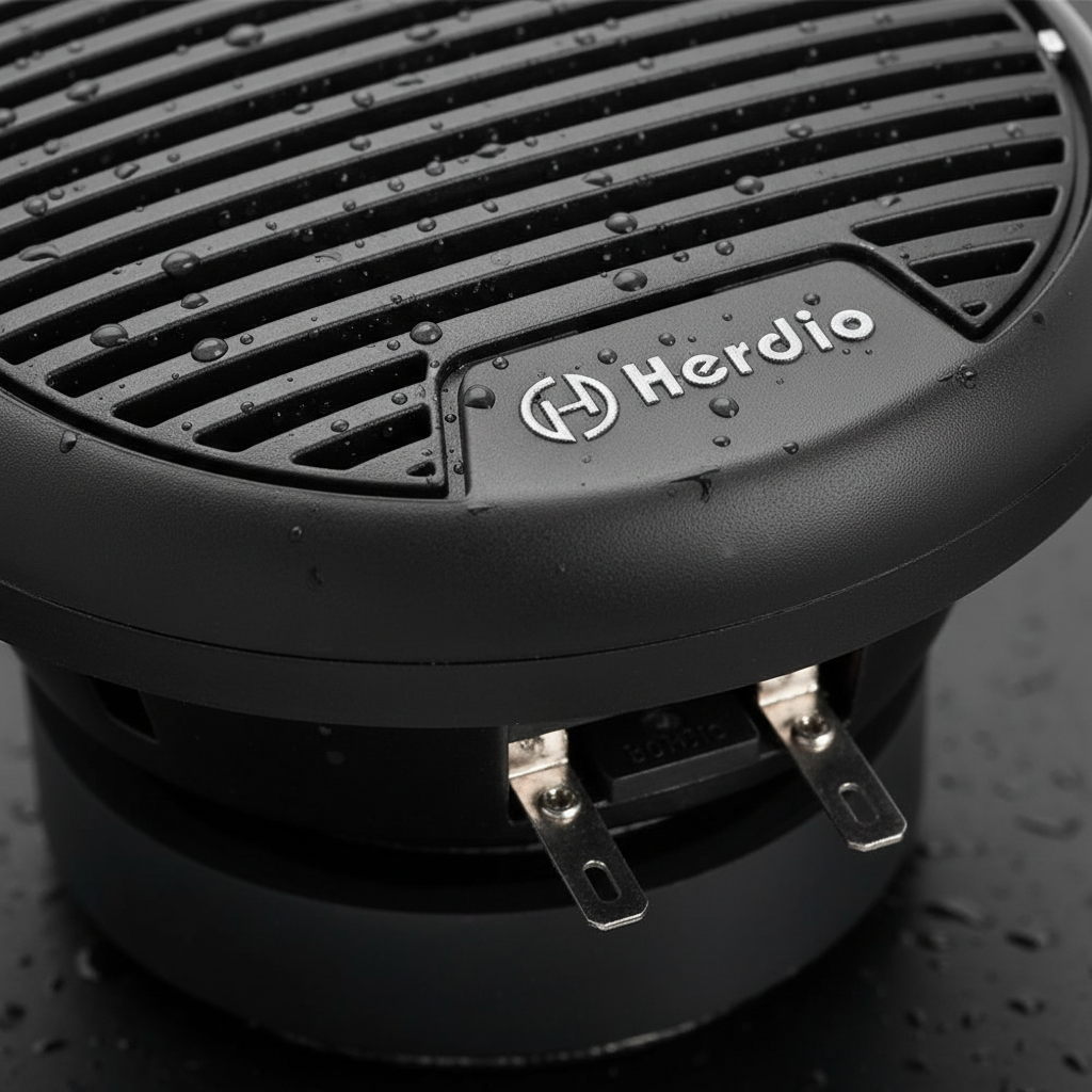 Herdio喇叭部件特写 - 品质细节