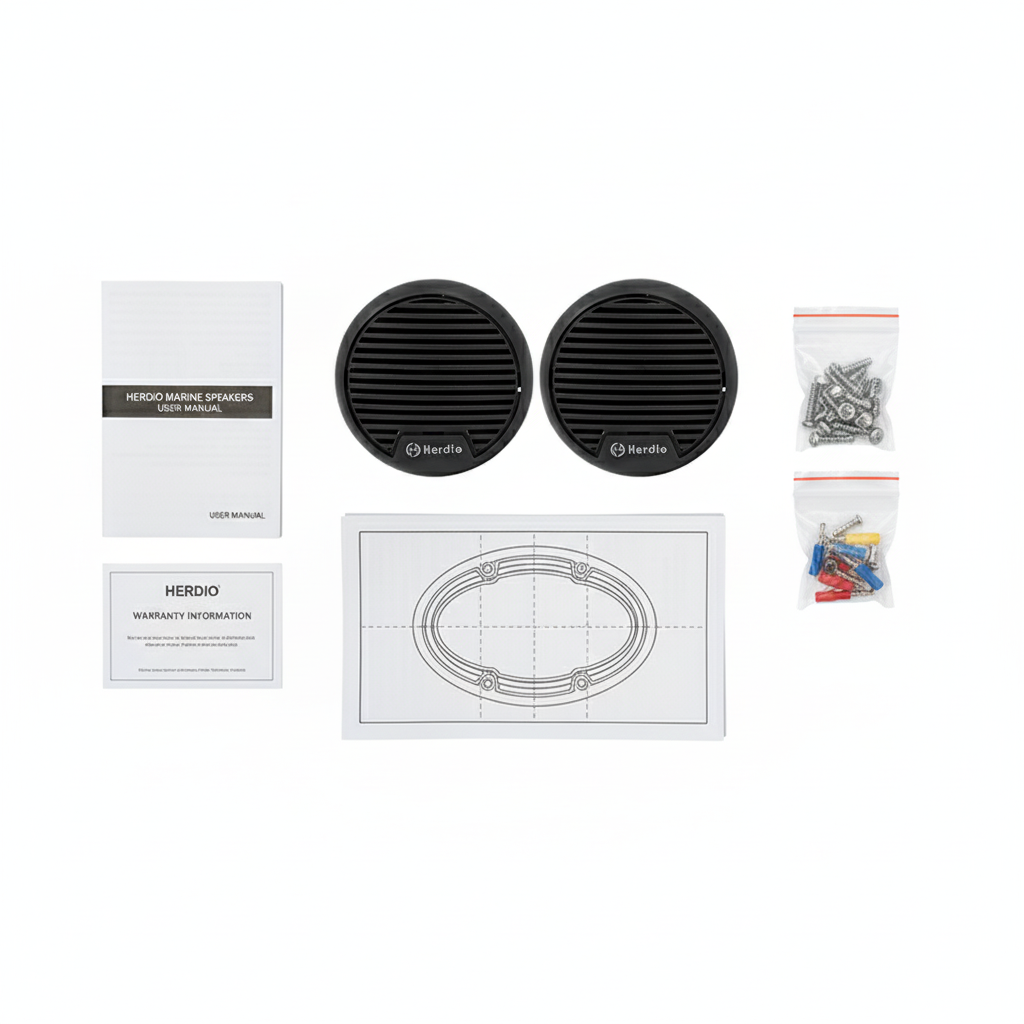 Herdio喇叭包装清单全家福