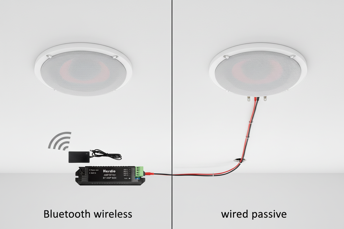 Bluetooth vs Passive Ceiling Speakers: Which Should You Buy?