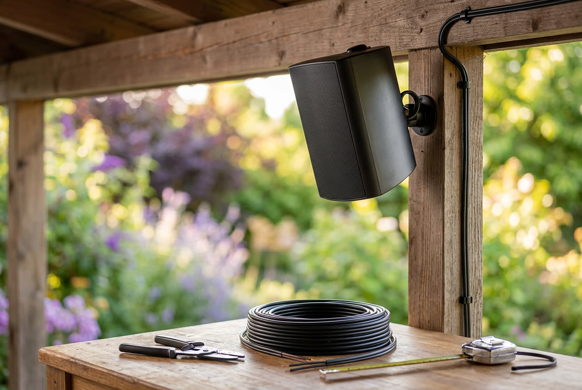 How to Choose Outdoor Speaker Wire for Your Patio and Backyard