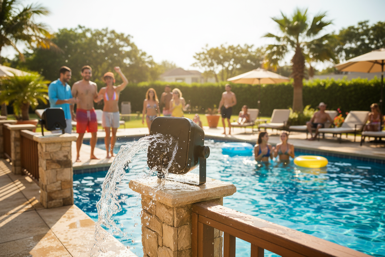 Can You Enjoy Premium Sound in Humid Spaces? Try Herdio Waterproof Speakers