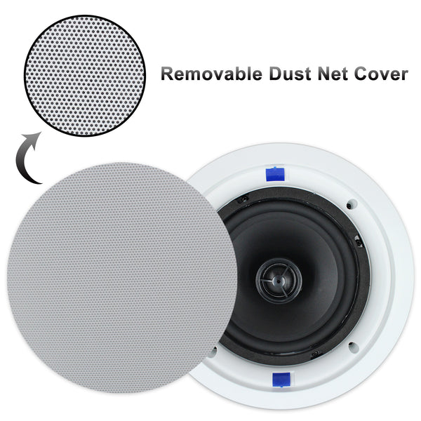 6.5" Bluetooth Ceiling Speakers 320 Watts HCS-818BT - Herdio
