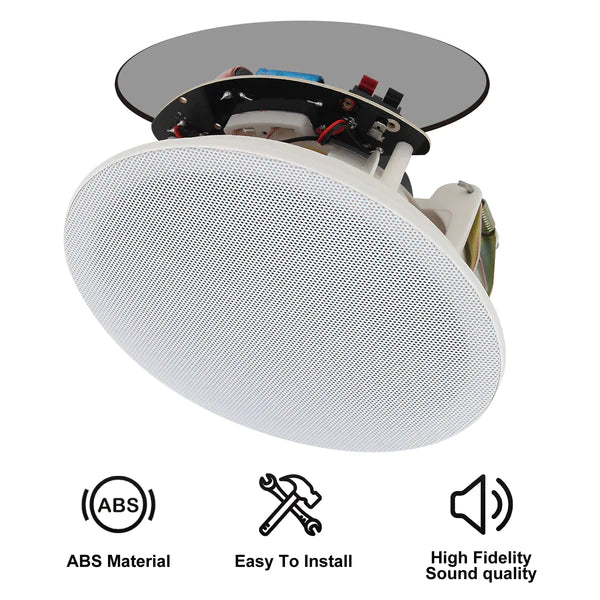 6.5" Bluetooth Ceiling Speakers 600 Watts HCS628-16BT-4CH(4 Speakers) - Herdio