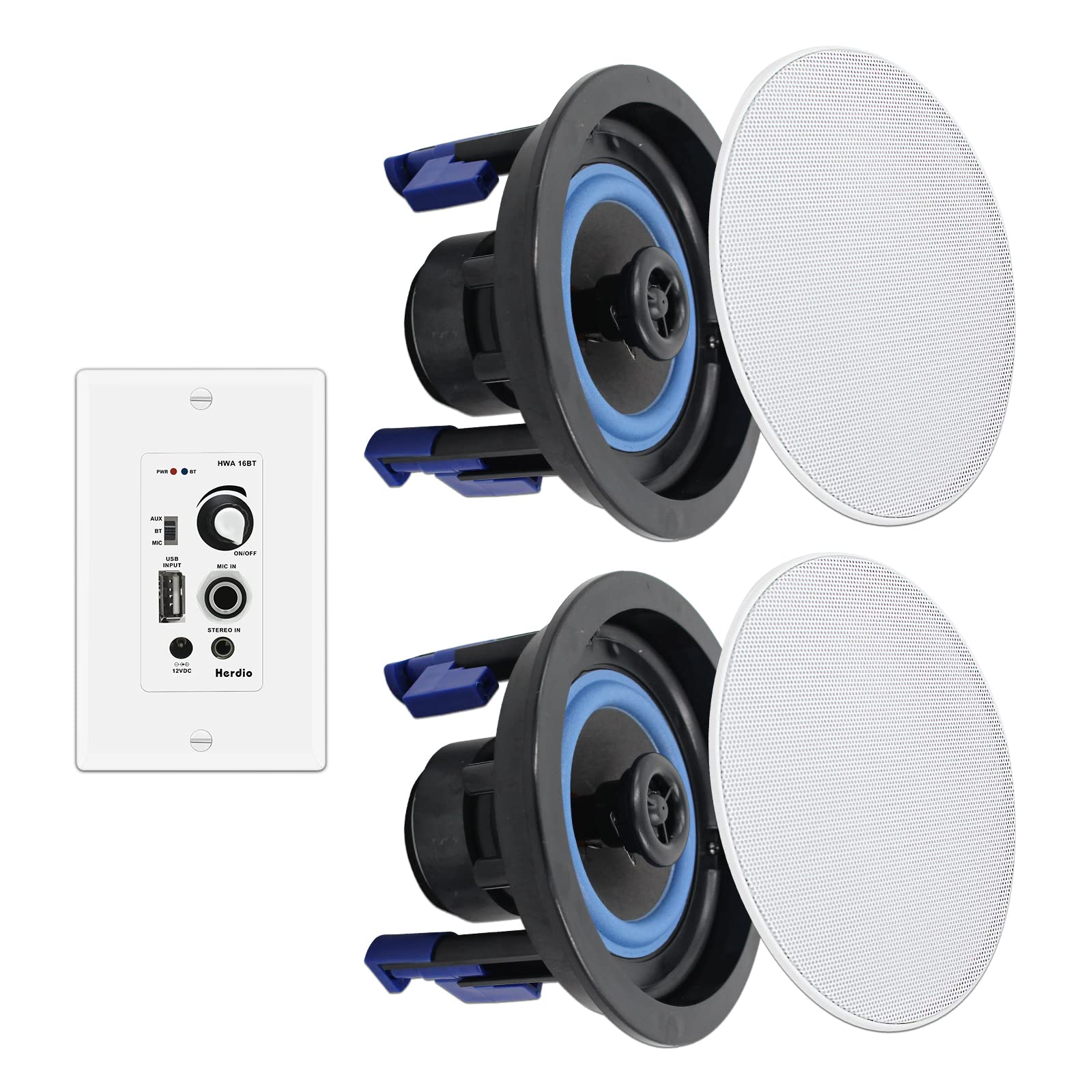 Herdio 4 Bluetooth Ceiling Speakers