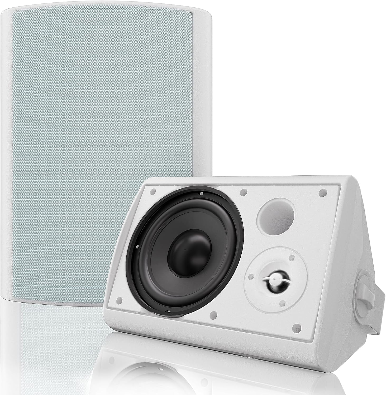 Herdio Bluetooth Outdoor Speakers Wireless Waterproof | 4" 5.25" 6.5" 200W-800W Wall Mount Patio Speakers