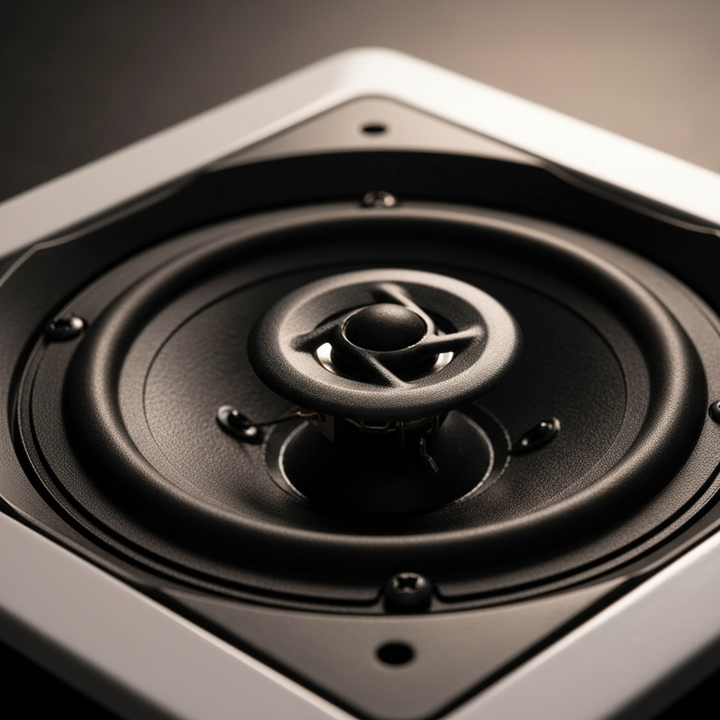 Herdio in-wall speaker technical specifications and dimensions for home audio installation