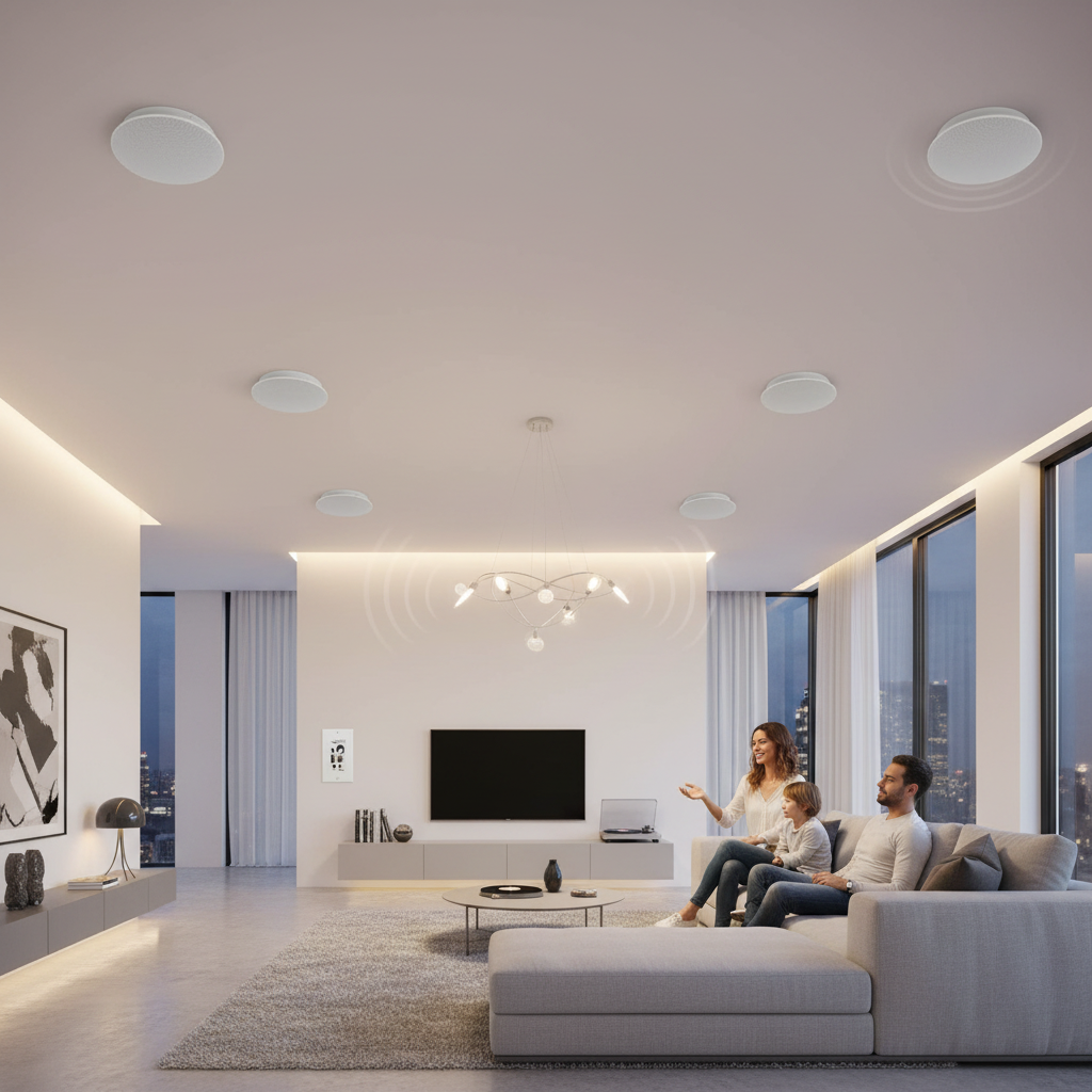 Step-by-step ceiling speaker installation guide - wiring and mounting instructions