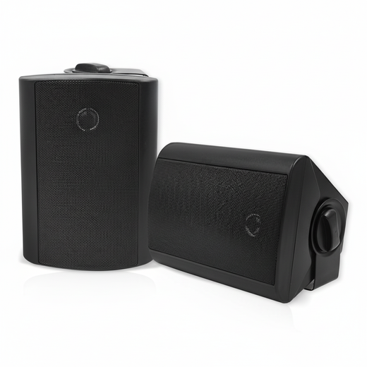 Herdio 4" Outdoor Speakers 200W | Weatherproof 2-Way Wired Patio & Garden Audio