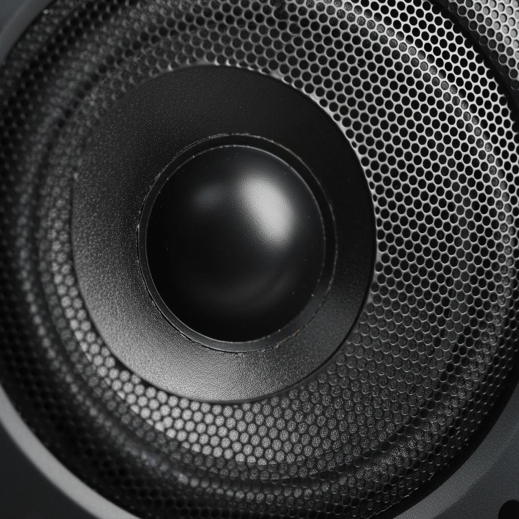 Herdio 6.5 inch outdoor speakers multiple angles front side rear view with mounting bracket