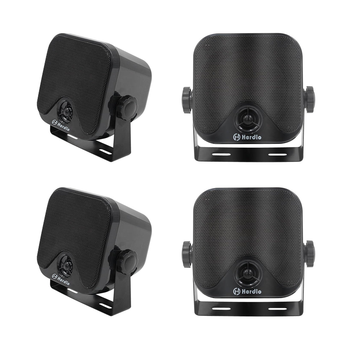 Herdio 4" Marine Speakers 240 Watts High-Quality Sound for Boats