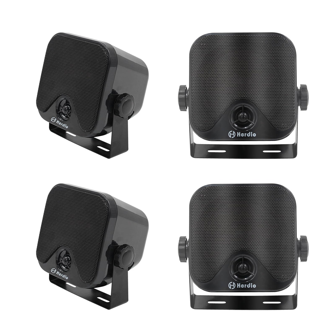 Herdio 4" Marine Speakers 240 Watts High-Quality Sound for Boats