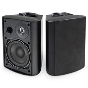 Herdio 5.25" Bluetooth Outdoor Speakers 300W | Weatherproof 2-Way Wireless Wall Mount Audio