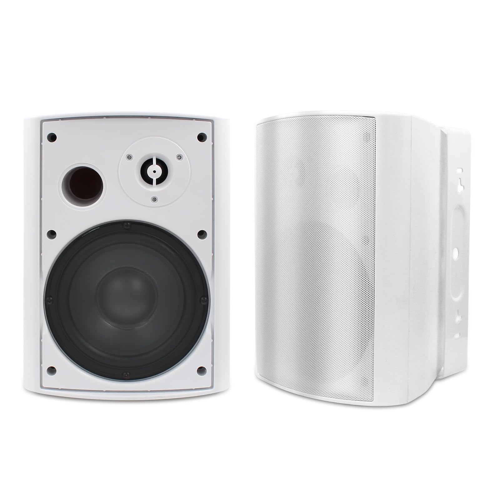 Herdio 5.25" Outdoor Speakers 300 Watts 2-Way Durable Audio