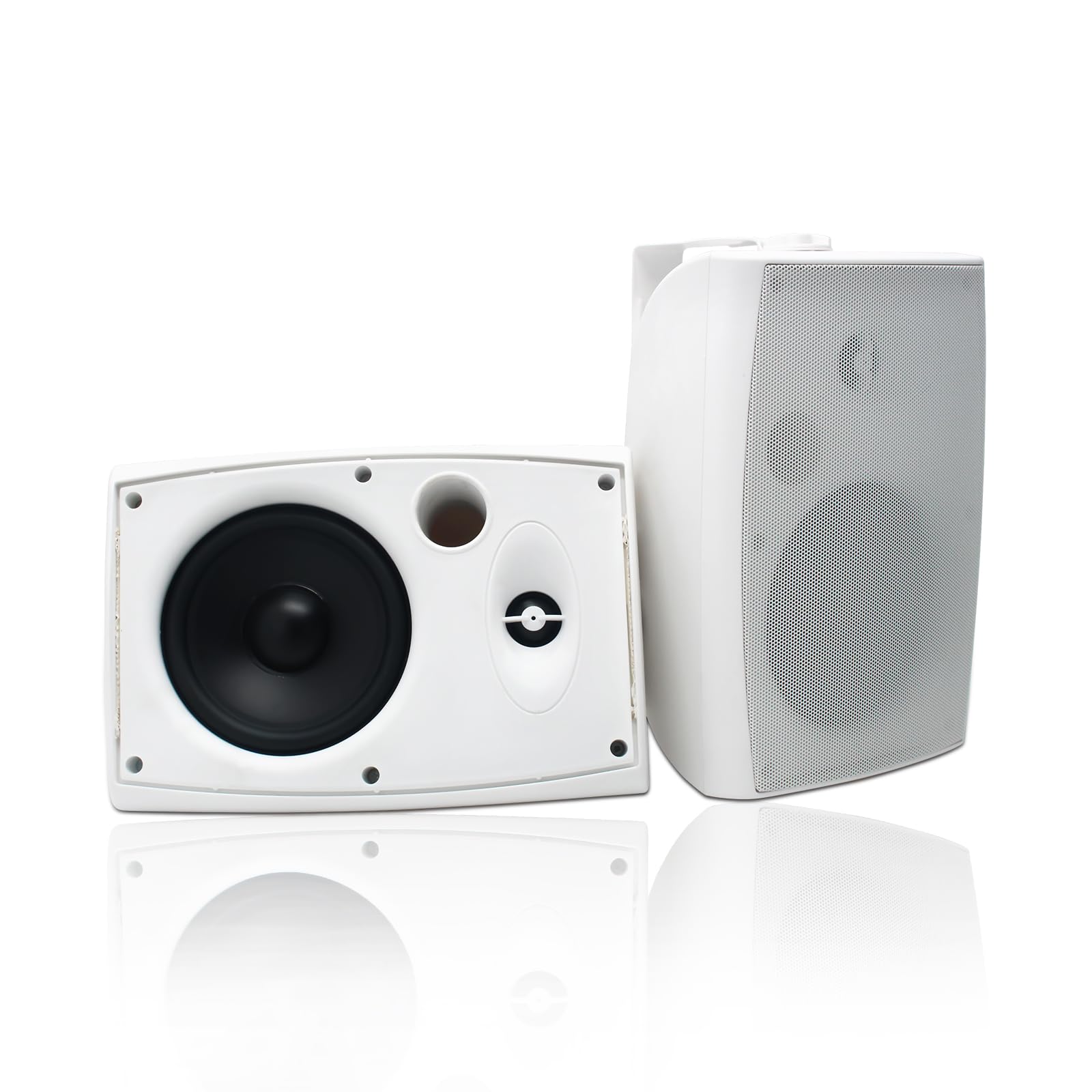 Herdio 6.5" Bluetooth Outdoor Speakers 400 Watts 2-Way Powerful Sound