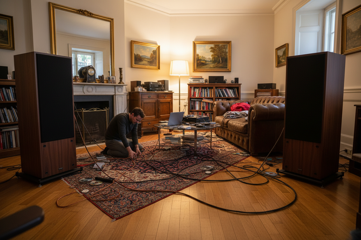 Floor Speaker Clutter