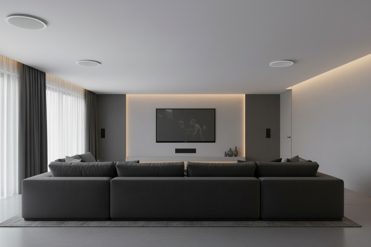 Herdio 4 In-Ceiling Speakers Scene