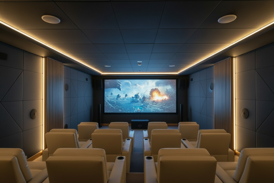 Home Theater - 4 Ceiling Speakers