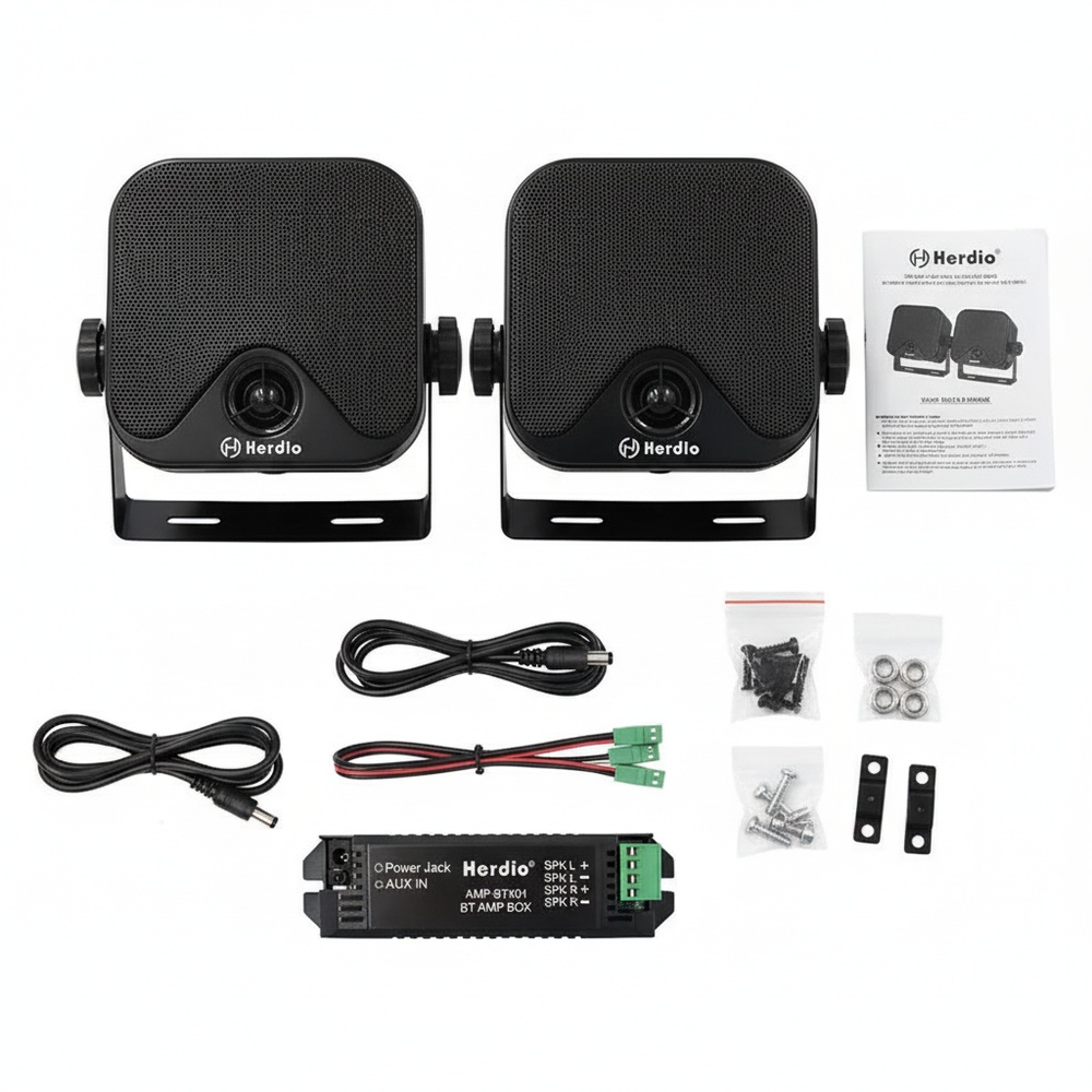 Herdio Speaker Package Contents - What's in the Box