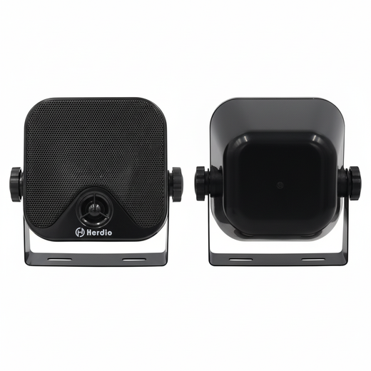 Herdio 4" Marine Speakers 120W | IP66 Waterproof 2-Way Wired Boat Audio