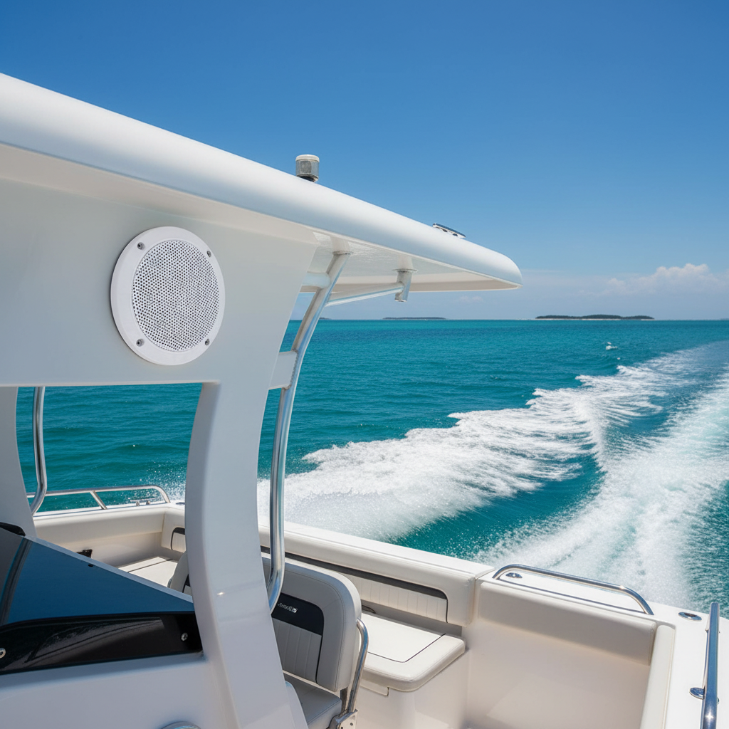 Herdio船用音箱快艇使用场景
