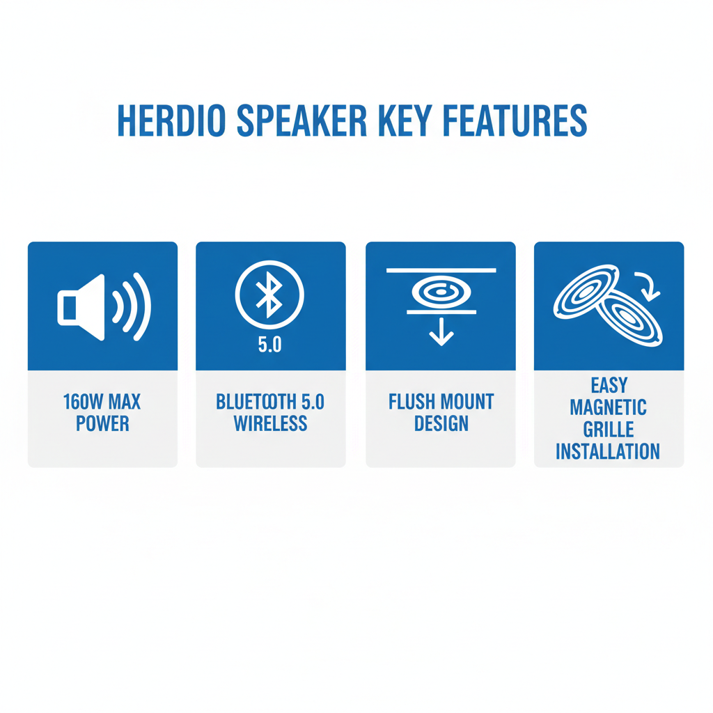 核心卖点 - 160W功率蓝牙5.0