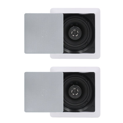 Herdio 5.25 inch Bluetooth in-wall speakers 160W premium home audio system