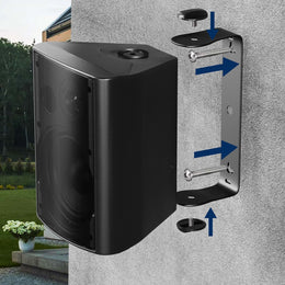 Herdio Outdoor Speaker Mounting Bracket | Heavy-Duty Wall Mount for 501 & 601 Models