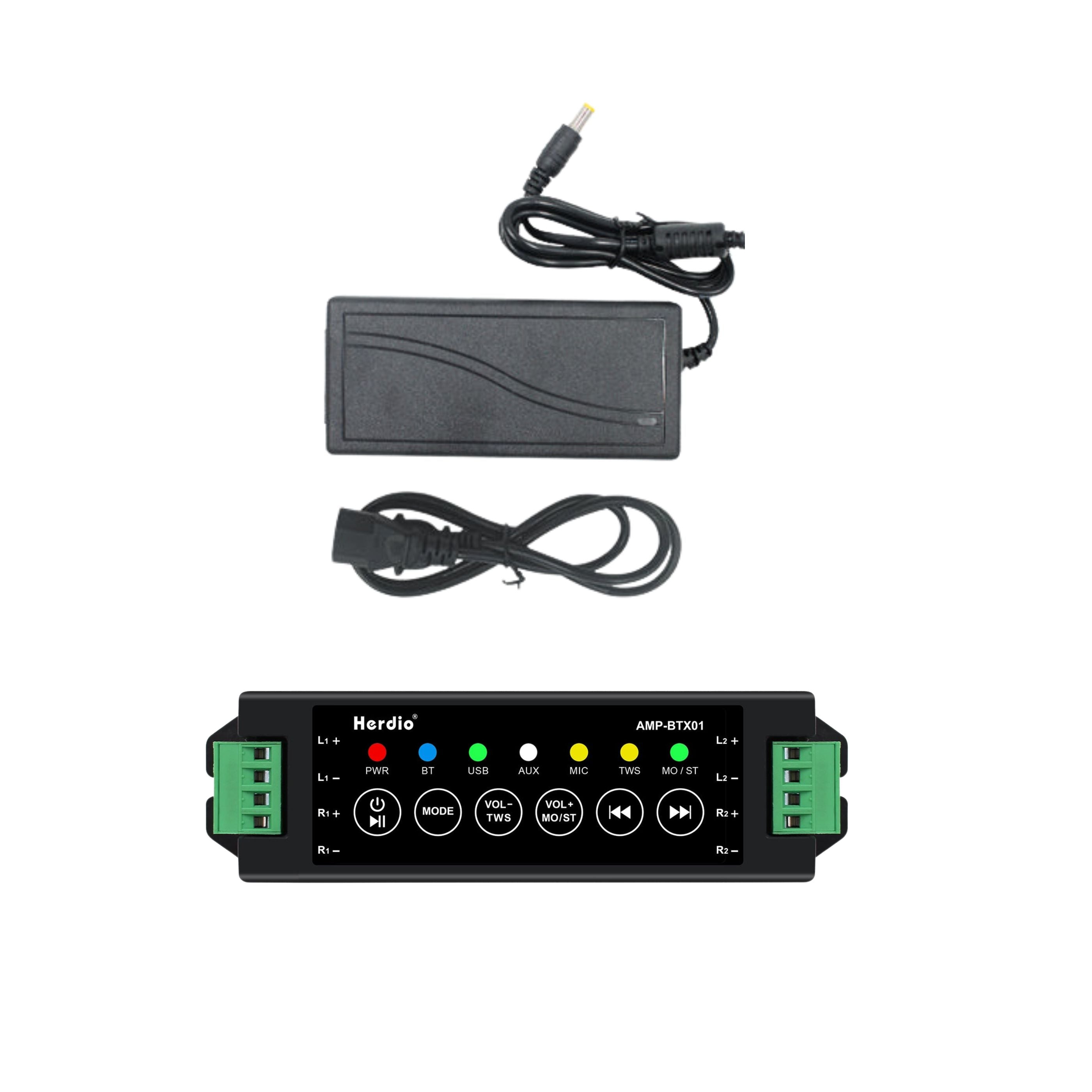 New 68-Bluetooth Amplifier Box AMP BTX-PWR amp btx01 - Herdio