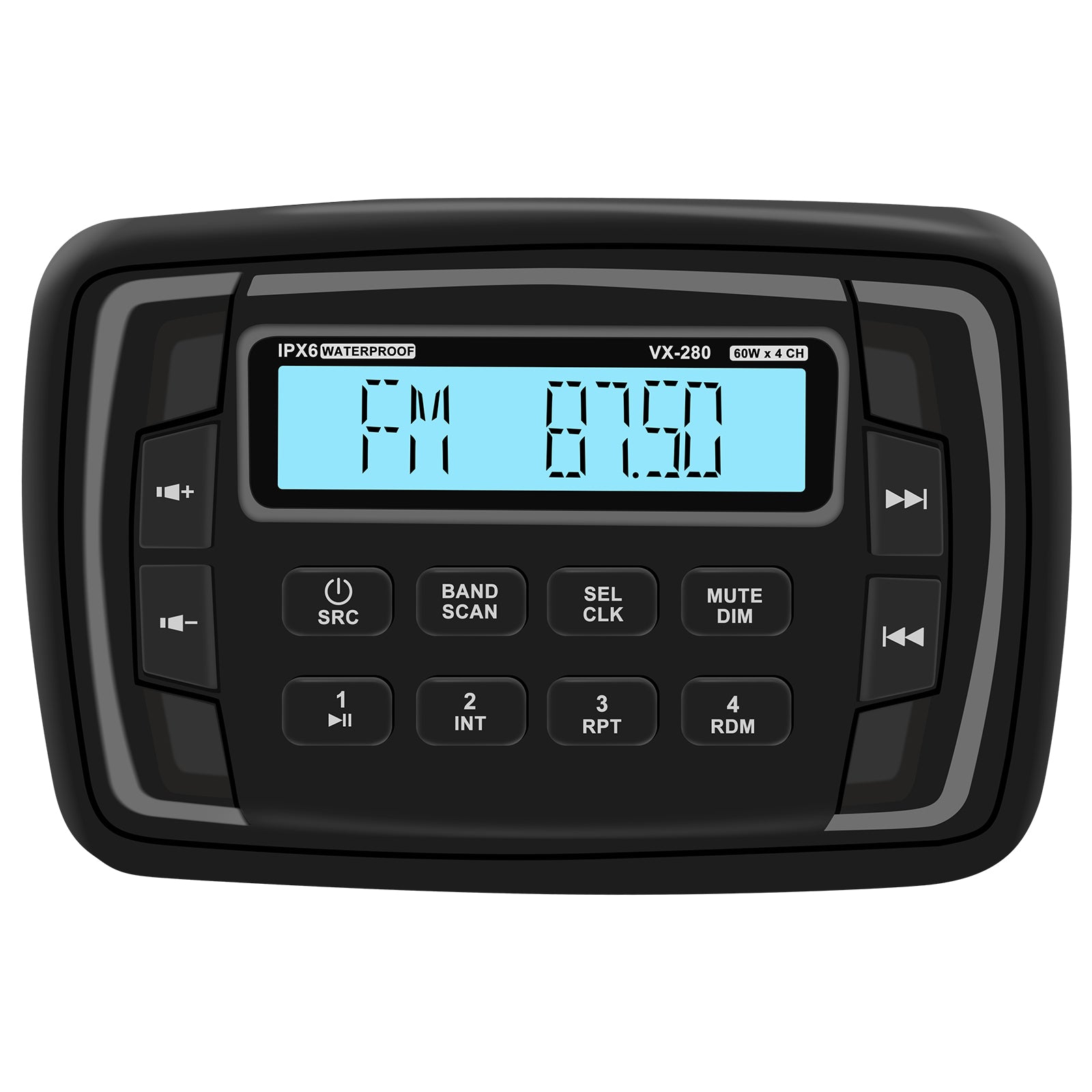 Herdio Marine Bluetooth Stereo Audio Radio VX280