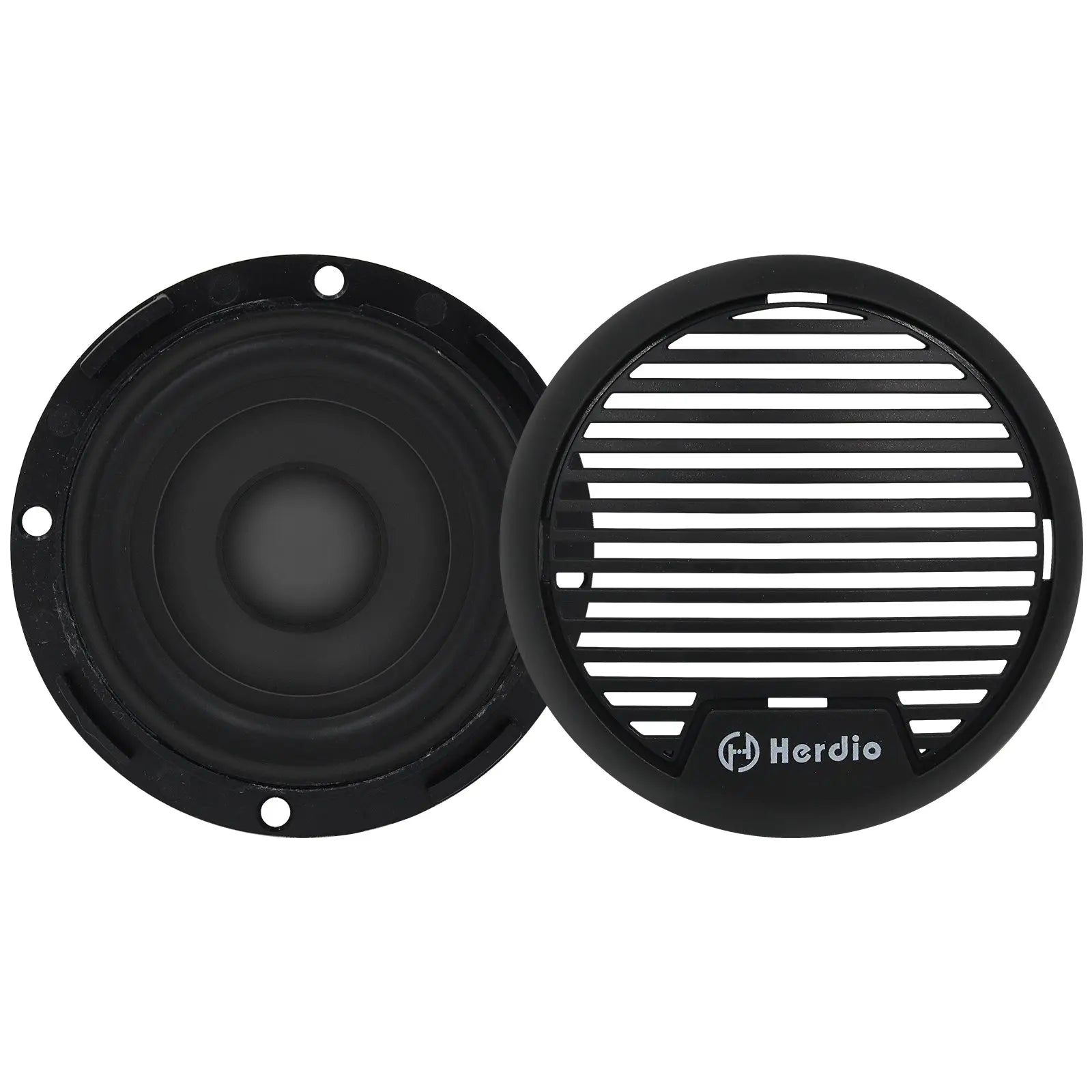 Herdio 3" Bluetooth Marine Speakers 140 Watt Waterproof for Marine Use