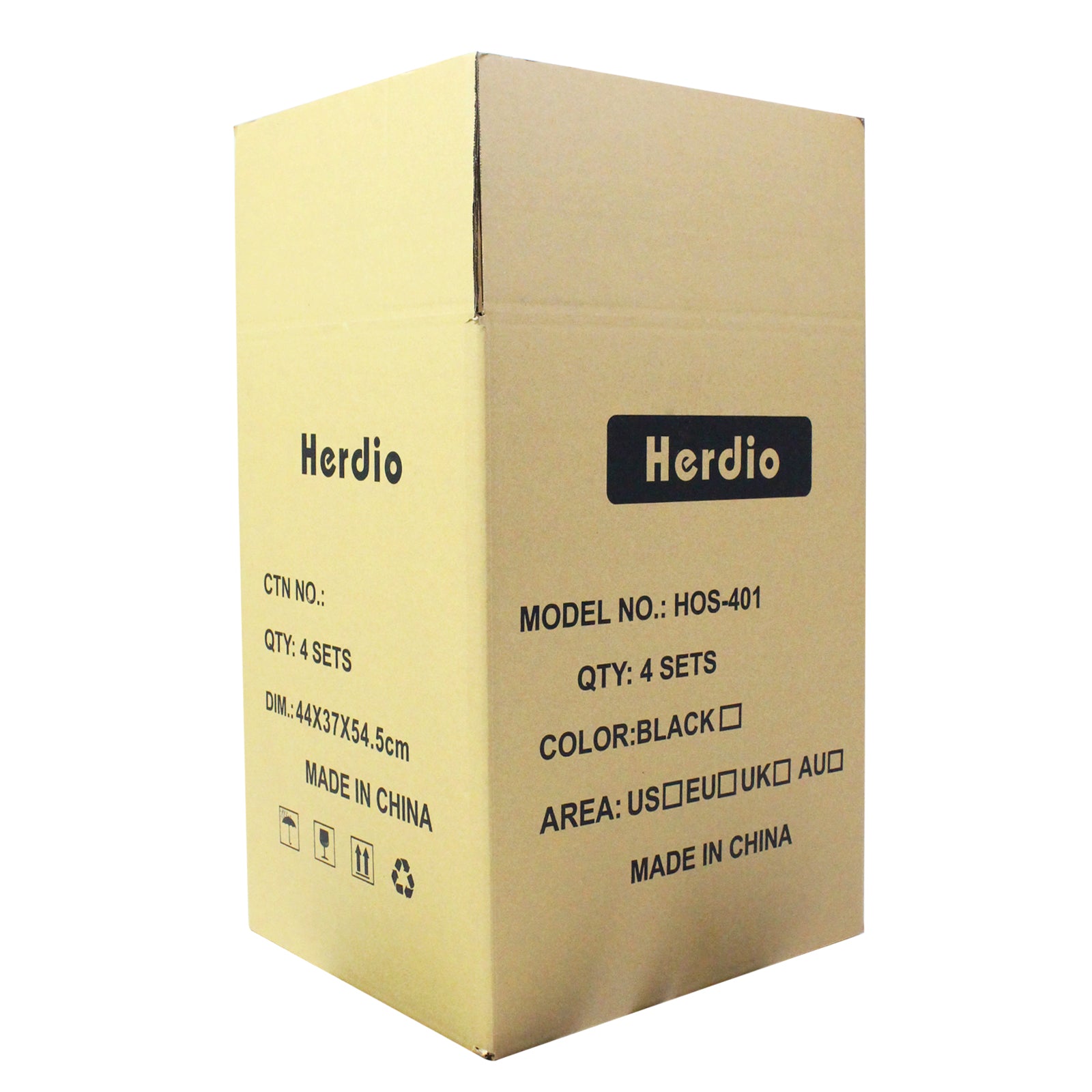 Herdio Shipping Boxes 50*43*58 CM Corrugated Cardboard Boxes,1 Pack - Herdio