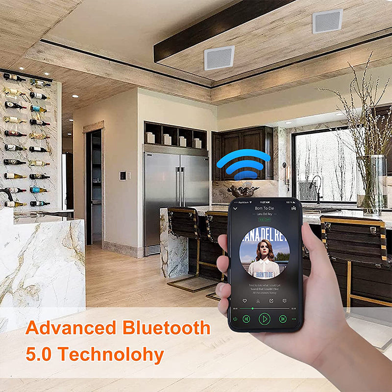 5.25“ Bluetooth Ceiling&Wall Speakers 160 Watts HMS5022BT - Herdio