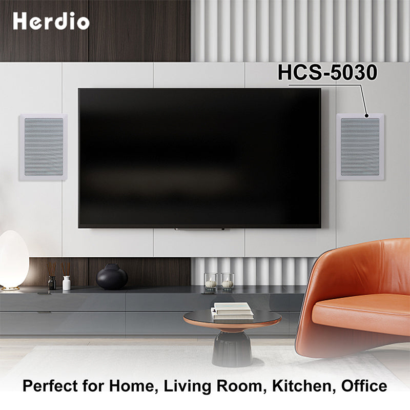 5.25" Ceiling&Wall Speakers 200 Watts HCS-5030 - Herdio
