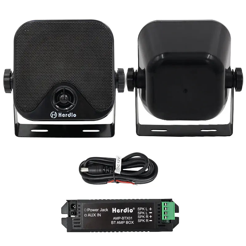 4" Bluetooth Marine Speakers 120 Watts HMS-61BT - Herdio