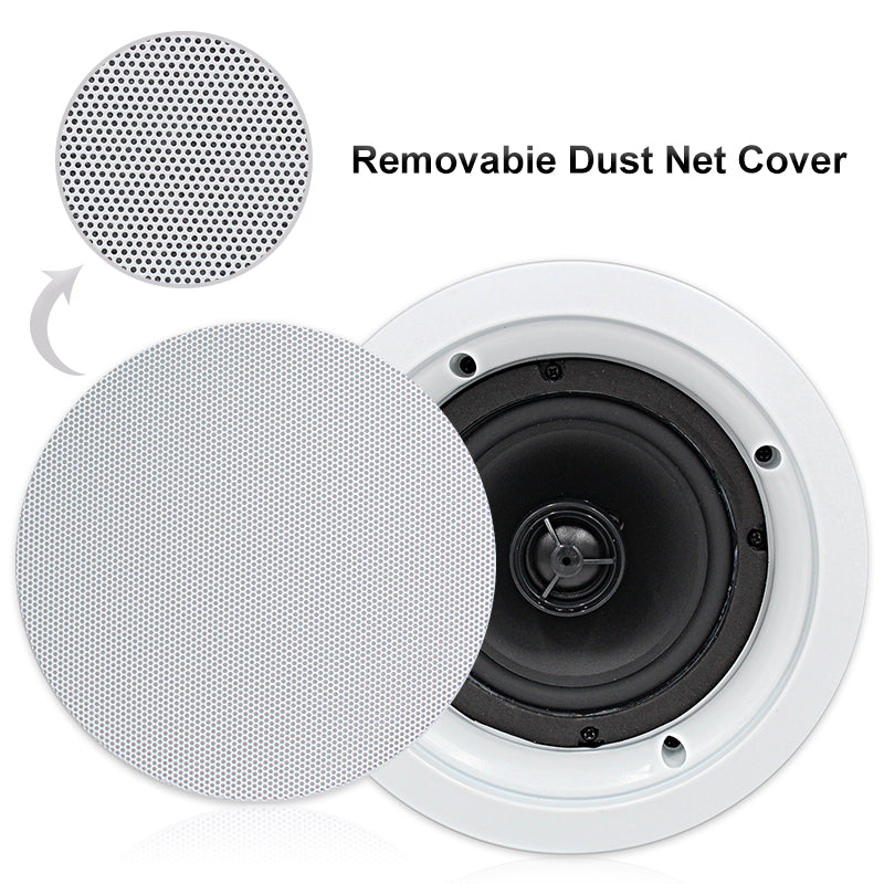 5.25" Ceiling Speakers 600 Watts HCS4-528 (4 Speakers) - Herdio