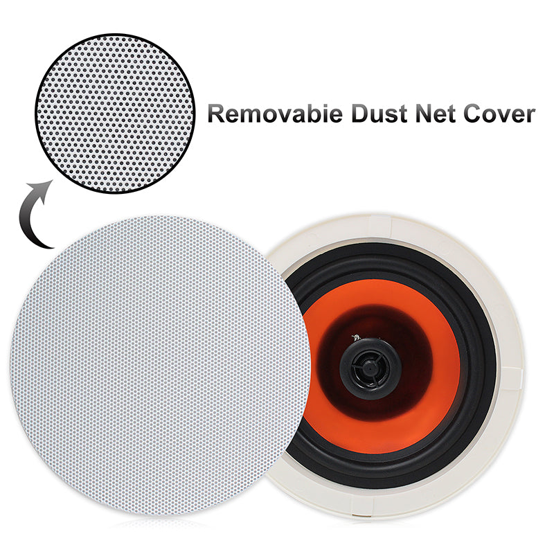 Herdio 6.5" In-Ceiling Speakers 600 Watts for Perfect Sound